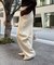 メランジボンディングパンツ