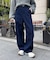 カーブデニムパンツ