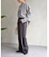 起毛チュニックカットソー
