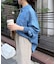 袖リブテンセルシャツ