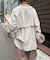 バックラッフルコーデュロイシャツ