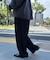 トロミストレートイージーパンツ