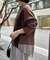 カラーブロッキングニット