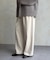 ウールライクタックパンツ