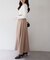 【-3kg見え！】ハイウエストフレアスカート