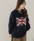 イギリス＆アメリカ国旗ニット