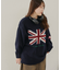 イギリス＆アメリカ国旗ニット