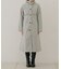フェイクウールトレンチコート