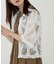 【春夏トレンドキーワード/lace】ショート丈レースシャツ