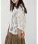 【春夏トレンドキーワード/lace】ショート丈レースシャツ
