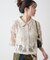 【春夏トレンドキーワード/lace】ショート丈レースシャツ