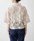 【春夏トレンドキーワード/lace】ショート丈レースシャツ