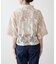 【春夏トレンドキーワード/lace】ショート丈レースシャツ