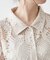 【春夏トレンドキーワード/lace】ショート丈レースシャツ
