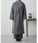 袖タックチェスターコート