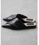 【WEB限定】カシュクール風ポインテッドトゥミュール