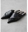 【WEB限定】カシュクール風ポインテッドトゥミュール