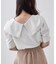 前後2WAY大人リボンブラウス