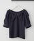 前後2WAY大人リボンブラウス