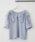 前後2WAY大人リボンブラウス