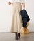 【@_misato___企画】《セルフカット可》スエードナロースカート