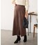 【@_misato___企画】《セルフカット可》スエードナロースカート