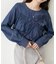 【natural couture】アシメフリルブラウス