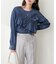 【natural couture】アシメフリルブラウス