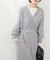 【natural couture】２WAYデザイン切替裏毛ワンピース