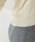 【natural couture】レース衿Ｖネックプルオーバー