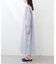 【natural couture】カラーストライプシャツワンピース