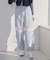 【春の新作】【OUTLET限定】レース＆リボンカーゴパンツ