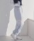 【春の新作】【OUTLET限定】レース＆リボンカーゴパンツ