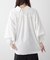 【春の新作】【ON・OFF問わず着まわせる】後レースアップＡラインブラウス