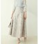 【natural couture】フラワージャガードスカート