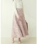 【natural couture】フラワージャガードスカート