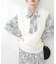 【natural couture】テディヤーンミドル丈ニットベスト