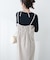 【natural coutureカットジョーゼットペンシルキャミソールワンピース