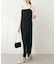 【natural coutureカットジョーゼットペンシルキャミソールワンピース