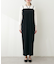 【natural coutureカットジョーゼットペンシルキャミソールワンピース