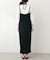 【natural coutureカットジョーゼットペンシルキャミソールワンピース
