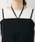 【natural coutureカットジョーゼットペンシルキャミソールワンピース