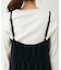 【natural coutureカットジョーゼットペンシルキャミソールワンピース
