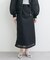 【natural couture】メッシュダンボールスカート