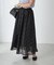 《上品見え・主役級スカート》【RMAF】ドットギャザースカート