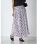 《上品見え・主役級スカート》【RMAF】ドットギャザースカート