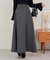 ハイウエストフレアスカート