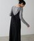 【natural couture】ダブルストラップキャミワンピース