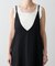 【natural couture】ダブルストラップキャミワンピース