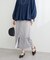 Ｗジップカットポンチナロースカート